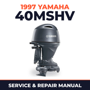 1997 Yamaha 40MSHV 2 stroke Service and Repair Manual