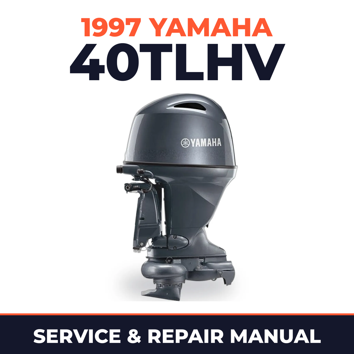 1997 Yamaha 40TLHV 2 stroke Service and Repair Manual