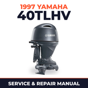 1997 Yamaha 40TLHV 2 stroke Service and Repair Manual