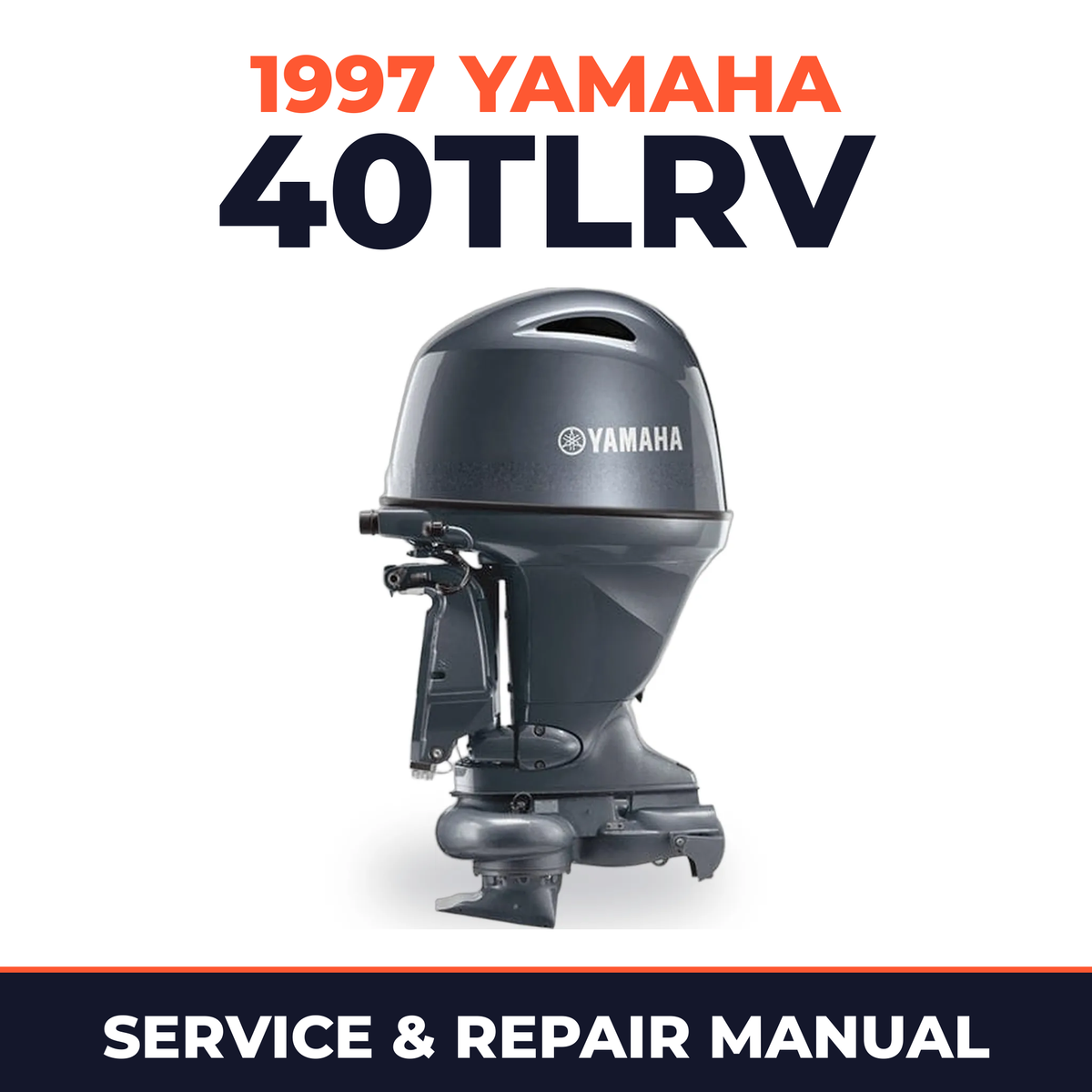 1997 Yamaha 40TLRV 2 stroke Service and Repair Manual