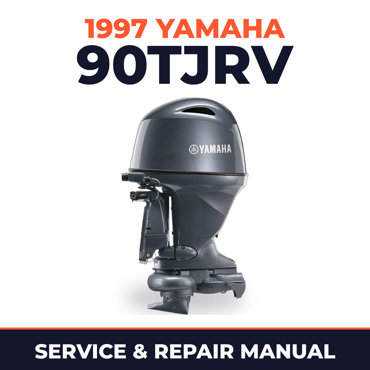 1997 Yamaha 90TJRV 2 stroke Service and Repair Manual