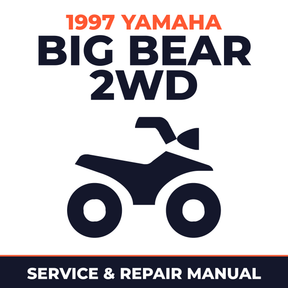 1997 Yamaha BIG BEAR 2WD Service and Repair Manual - ATV workshop manual cover