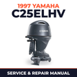 1997 Yamaha C25ELHV 2 stroke Service and Repair Manual