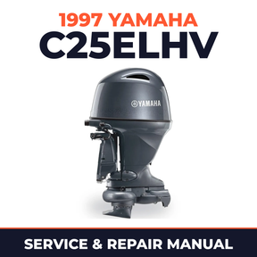 1997 Yamaha C25ELHV 2 stroke Service and Repair Manual