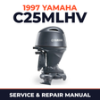 1997 Yamaha C25MLHV 2 stroke Service and Repair Manual