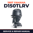 1997 Yamaha D150TLRV 2 stroke Service and Repair Manual