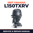 1997 Yamaha L150TXRV 2 stroke Service and Repair Manual