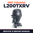 1997 Yamaha L200TXRV 2 stroke Service and Repair Manual