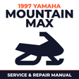 1997 Yamaha MOUNTAIN MAX Service and Repair Manual - snowmobile workshop manual cover
