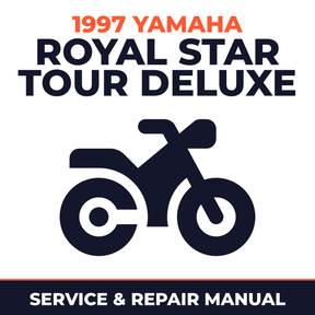1997 Yamaha ROYAL STAR TOUR DELUXE Service and Repair Manual - motorcycle workshop manual cover