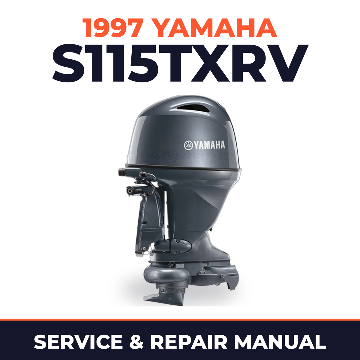 1997 Yamaha S115TXRV 2 stroke Service and Repair Manual