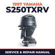 1997 Yamaha S250TXRV 2 stroke Service and Repair Manual