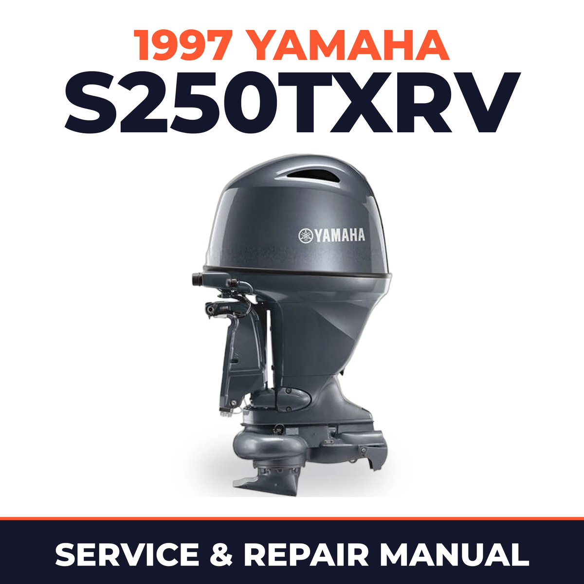 1997 Yamaha S250TXRV 2 stroke Service and Repair Manual