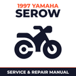 1997 Yamaha SEROW Service and Repair Manual - motorcycle workshop manual cover