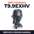 1997 Yamaha T9.9EXHV 2 stroke Service and Repair Manual