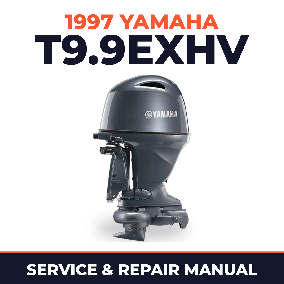 1997 Yamaha T9.9EXHV 2 stroke Service and Repair Manual
