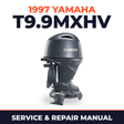 1997 Yamaha T9.9MXHV 2 stroke Service and Repair Manual