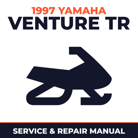 1997 Yamaha VENTURE TR Service and Repair Manual - snowmobile workshop manual cover