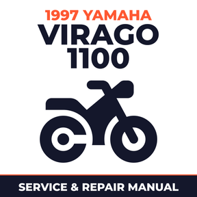 1997 Yamaha VIRAGO 1100 Service and Repair Manual - motorcycle workshop manual cover