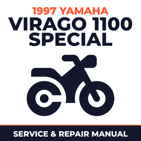 1997 Yamaha VIRAGO 1100 SPECIAL Service and Repair Manual - motorcycle workshop manual cover