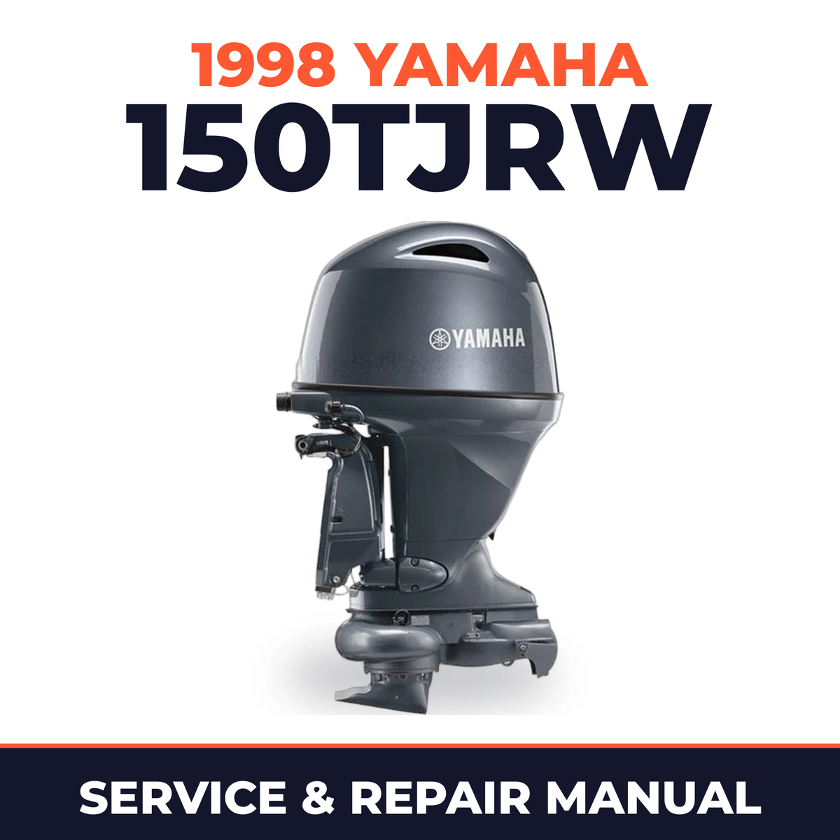 1998 Yamaha 150TJRW 2 stroke Service and Repair Manual