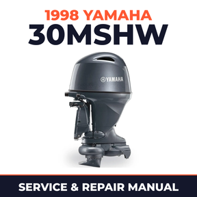 1998 Yamaha 30MSHW 2 stroke Service and Repair Manual