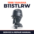 1998 Yamaha B115TLRW 2 stroke Service and Repair Manual