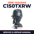 1998 Yamaha C150TXRW 2 stroke Service and Repair Manual