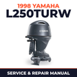 1998 Yamaha L250TURW 2 stroke Service and Repair Manual