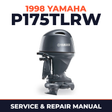 1998 Yamaha P175TLRW 2 stroke Service and Repair Manual