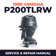 1998 Yamaha P200TLRW 2 stroke Service and Repair Manual