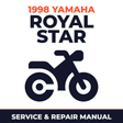 1998 Yamaha ROYAL STAR Service and Repair Manual - motorcycle workshop manual cover