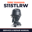 1998 Yamaha S115TLRW 2 stroke Service and Repair Manual
