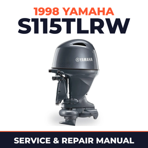 1998 Yamaha S115TLRW 2 stroke Service and Repair Manual