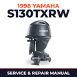 1998 Yamaha S130TXRW 2 stroke Service and Repair Manual