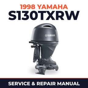 1998 Yamaha S130TXRW 2 stroke Service and Repair Manual