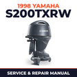 1998 Yamaha S200TXRW 2 stroke Service and Repair Manual
