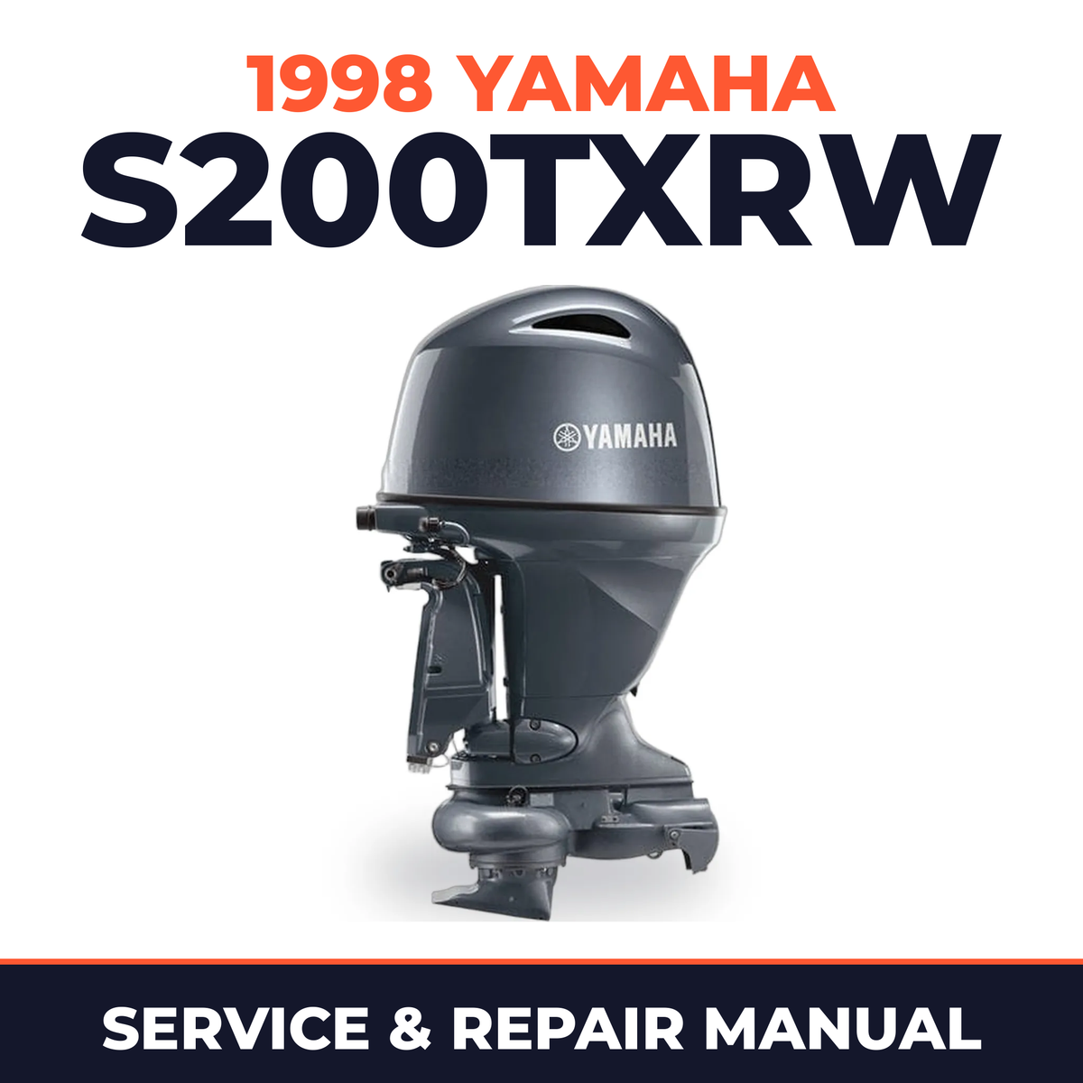 1998 Yamaha S200TXRW 2 stroke Service and Repair Manual