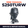 1998 Yamaha S250TURW 2 stroke Service and Repair Manual