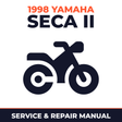 1998 Yamaha SECA II Service and Repair Manual - motorcycle workshop manual cover