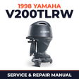 1998 Yamaha V200TLRW 2 stroke Service and Repair Manual