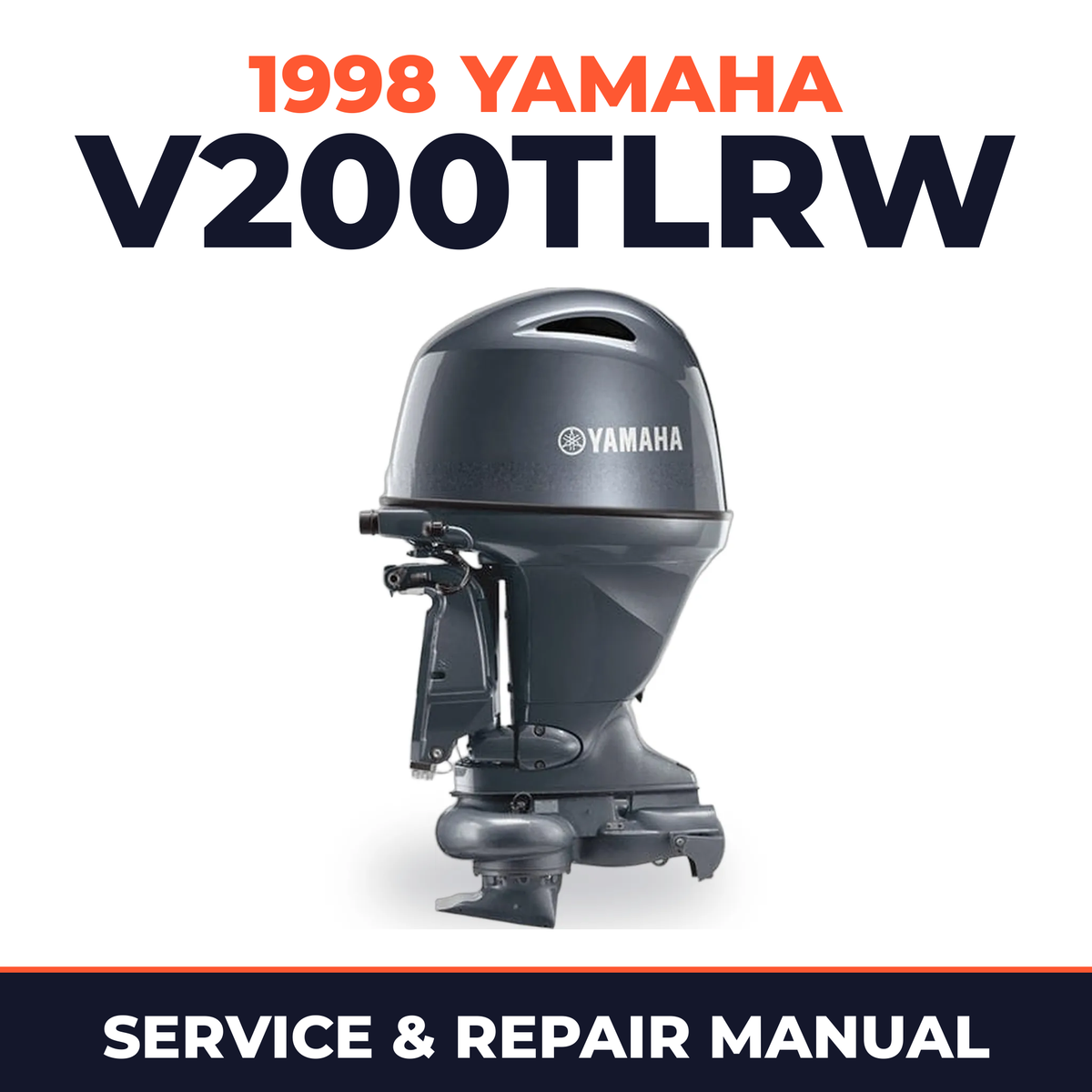1998 Yamaha V200TLRW 2 stroke Service and Repair Manual