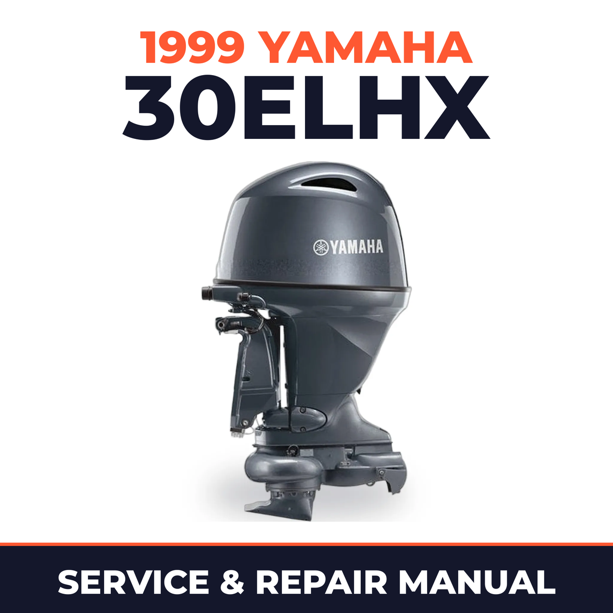 1999 Yamaha 30ELHX 2 stroke Service and Repair Manual