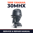 1999 Yamaha 30MHX 2 stroke Service and Repair Manual
