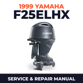 1999 Yamaha F25ELHX 4 stroke Service and Repair Manual
