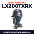 1999 Yamaha LX200TXRX 2 stroke Service and Repair Manual