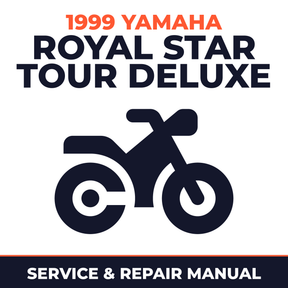 1999 Yamaha ROYAL STAR TOUR DELUXE Service and Repair Manual - motorcycle workshop manual cover