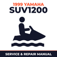 1999 Yamaha SUV1200 Service and Repair Manual - personal watercraft workshop manual cover