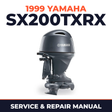 1999 Yamaha SX200TXRX 2 stroke Service and Repair Manual