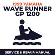 1999 Yamaha WAVE RUNNER GP 1200 Service and Repair Manual - personal watercraft workshop manual cover